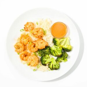 Sweet Heat Honey-Chipotle Shrimp