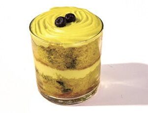 Lemon Blueberry Cake Jar
